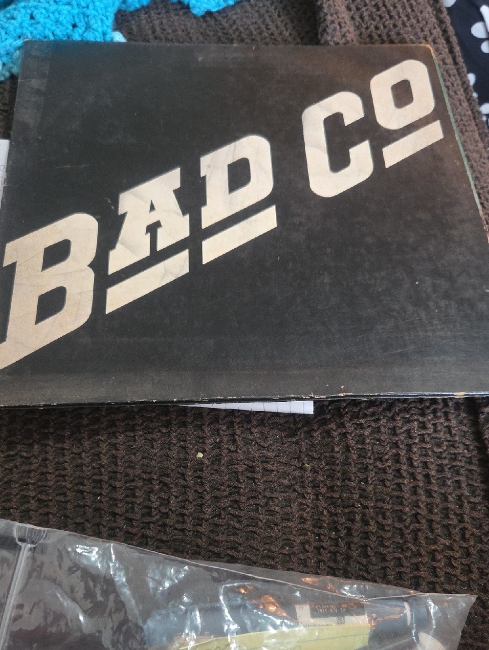 BAD COMPANY  Black Vinyl Record Album